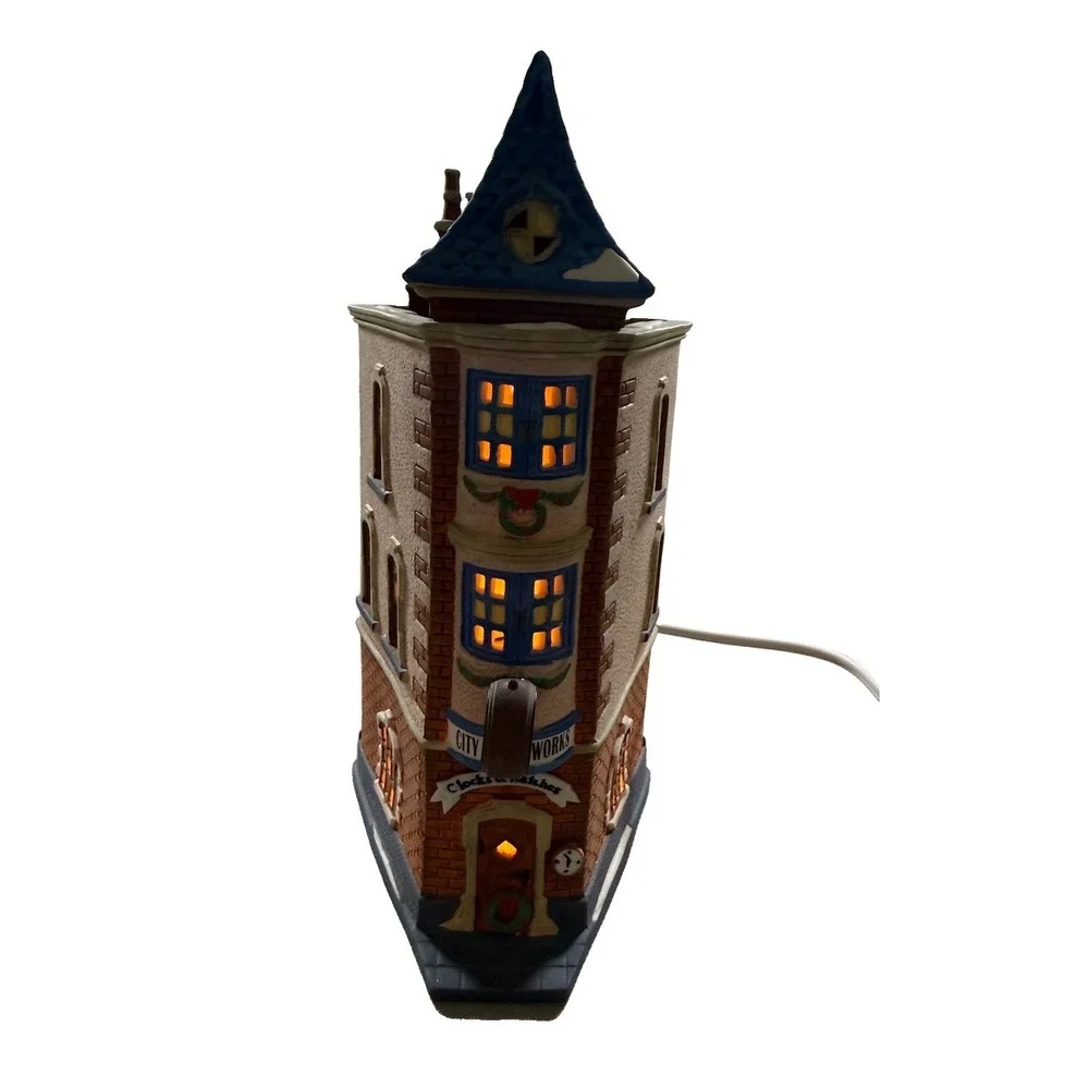Dept 56 #5531-0 City Clockworks Christmas In The City Heritage Village 92'